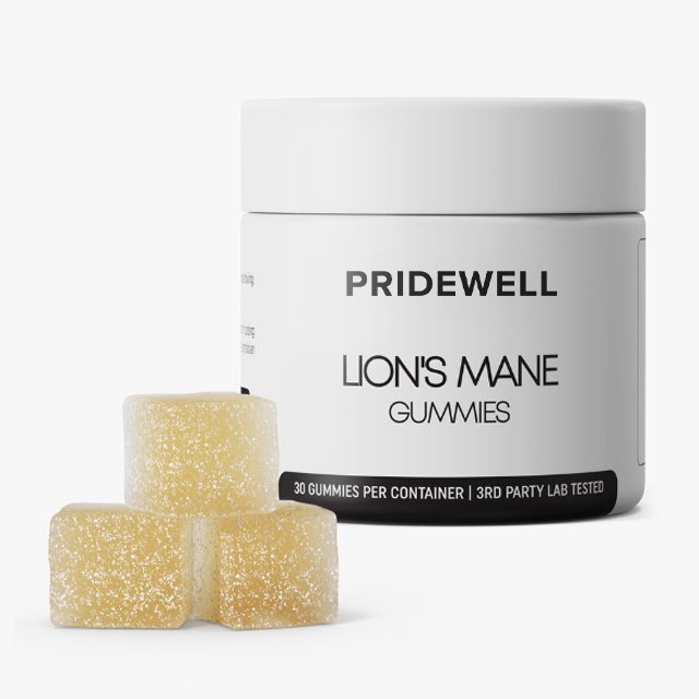 Pridewell Lions Mane Gummies