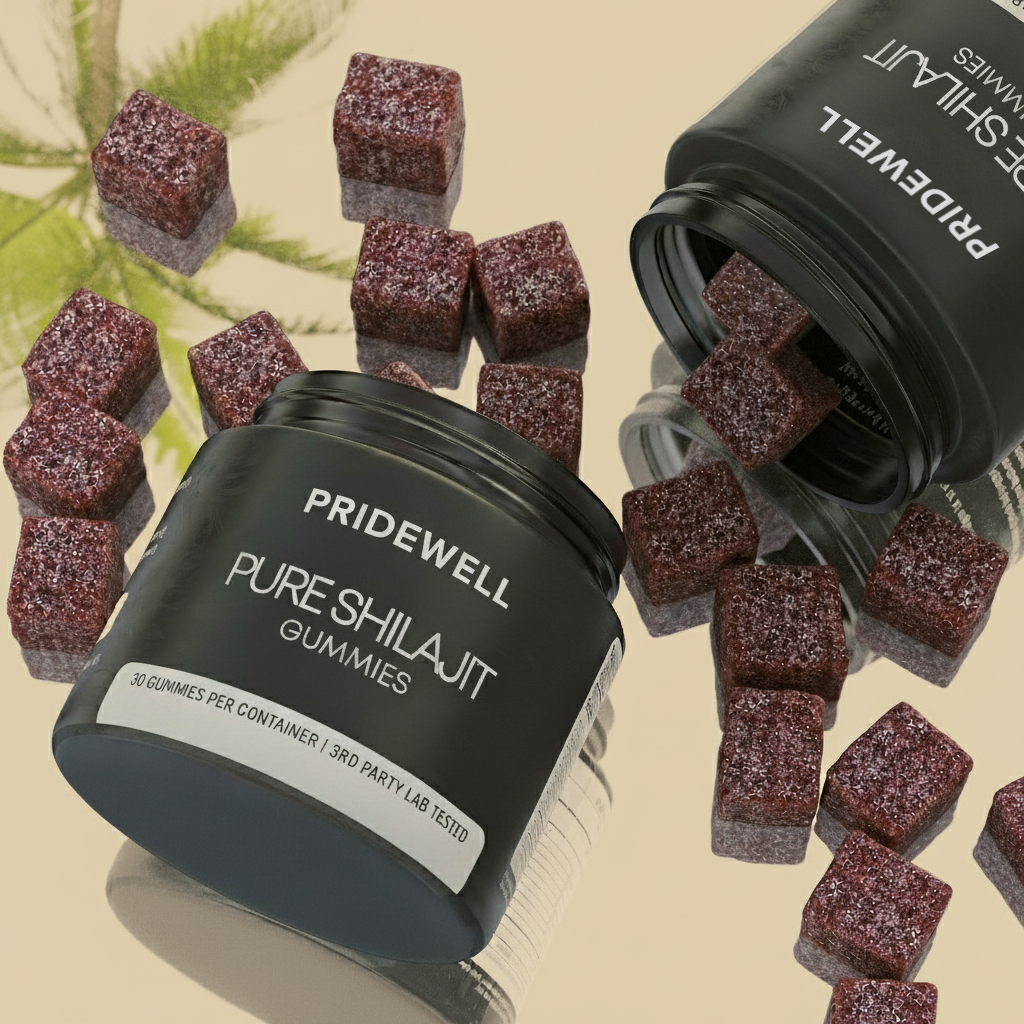 Pridewell Pure Shilajit Gummies