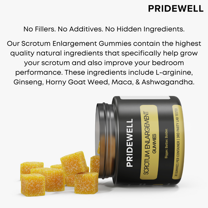 Pridewell Scrotum Enlargement Gummies