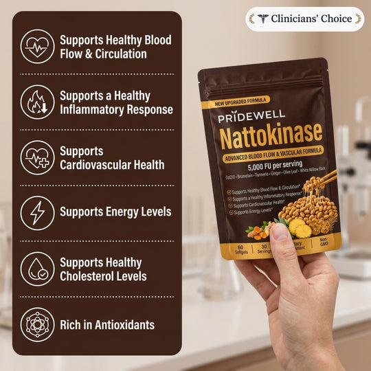 Nattokinase Softgels - Formulated for Male Performance