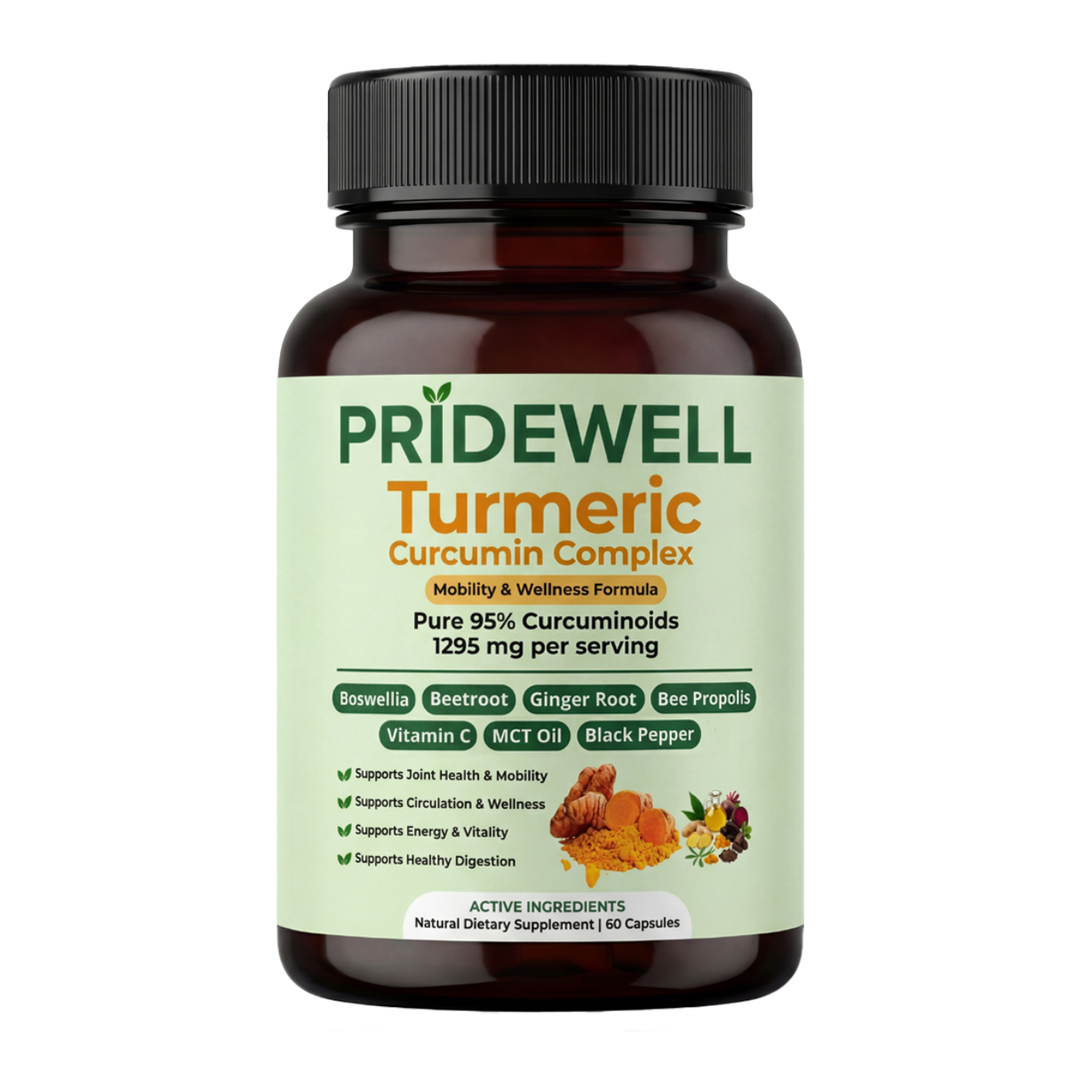Powerful Turmeric Curcumin Capsules (1,295 MG)