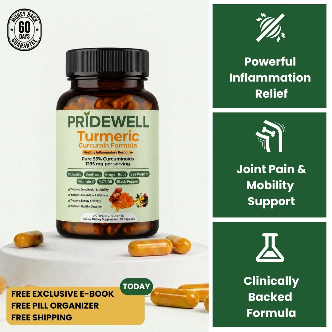 Powerful Turmeric Curcumin Formula (1,295 MG)