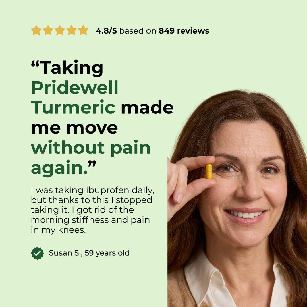 Powerful Turmeric Curcumin Formula (1,295 MG)