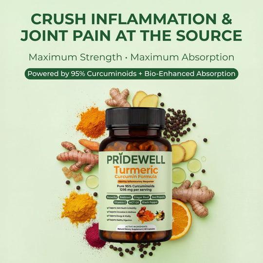 Powerful Turmeric Curcumin Formula (1,295 MG)